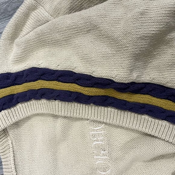 VINTAGE GIORGIO ARMANI LE COLLEZIONI CARDIGAN LOGO SPELLOUT - Picture 11 of 11